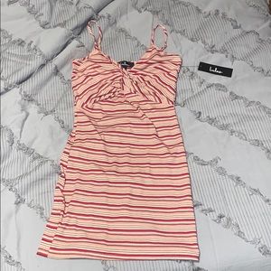 Lulu’s Striped Bodycon Dress